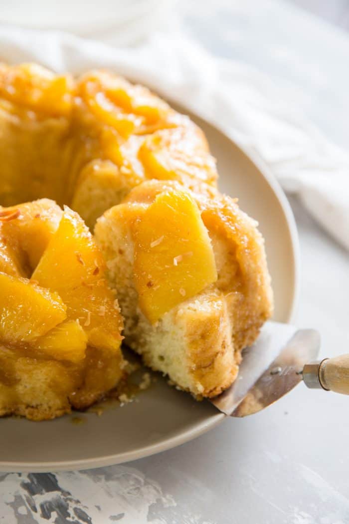 Pineapple Rum Cake