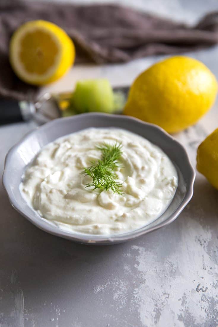 Tzatziki Sauce Recipe Lemonsforlulu Com