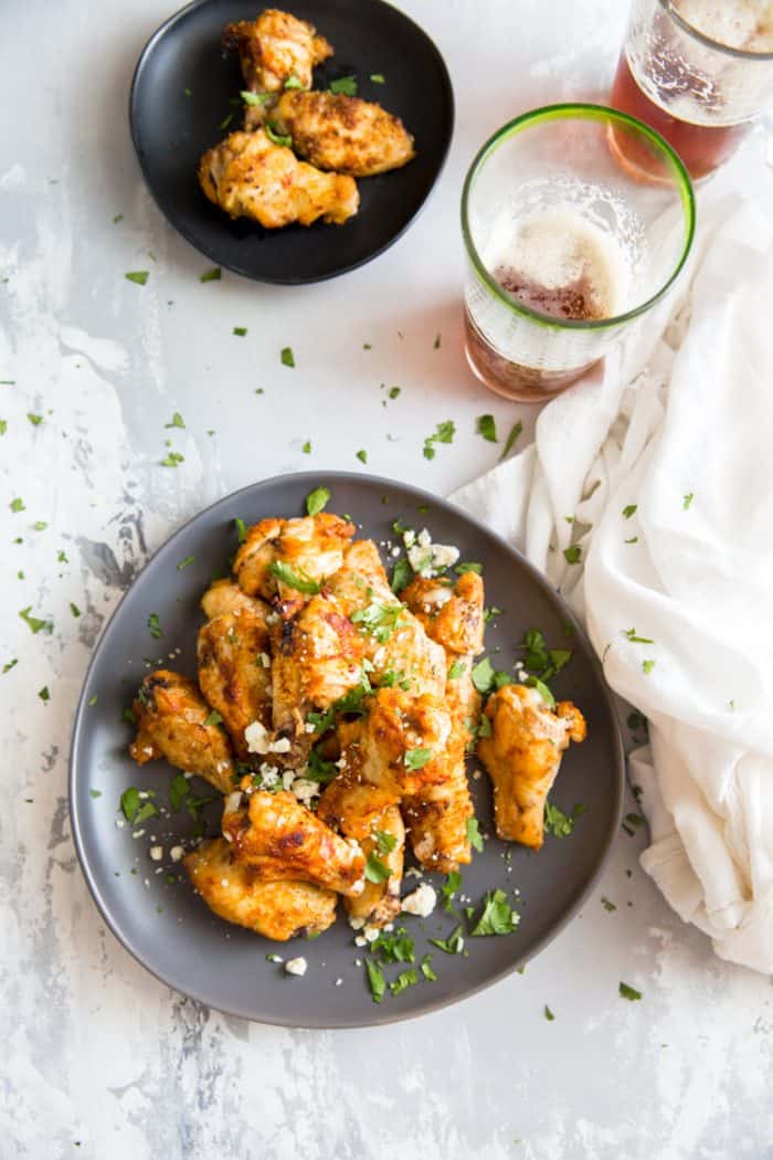 Cajun Dry Rub Chicken Wings