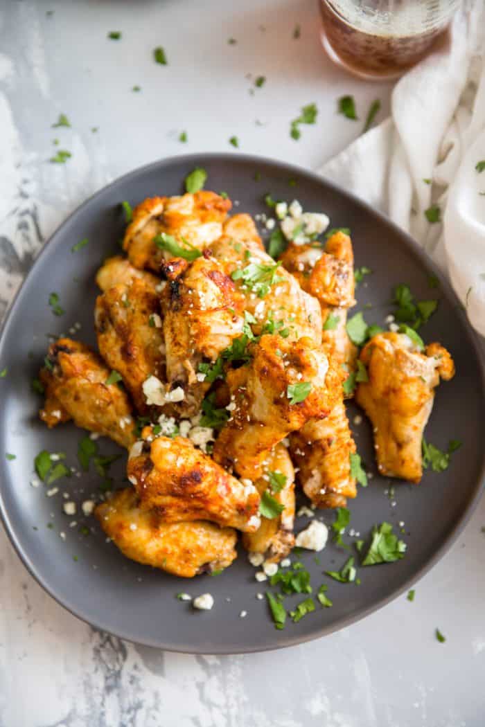 Cajun Dry Rub Chicken Wings