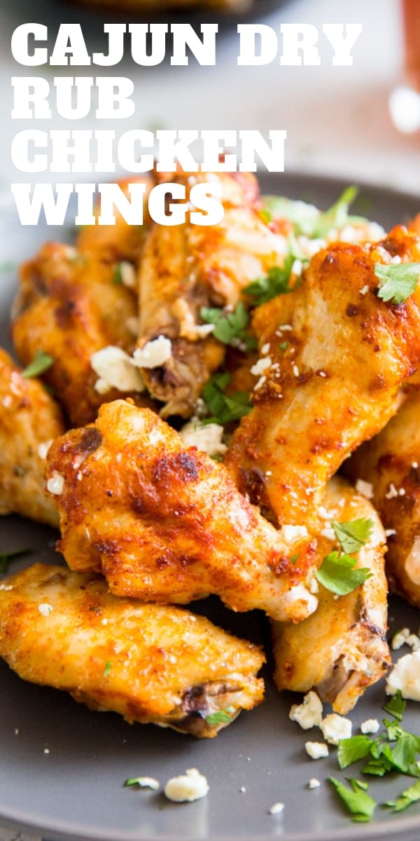 Cajun Dry Rub Chicken Wings | LemonsforLulu.com