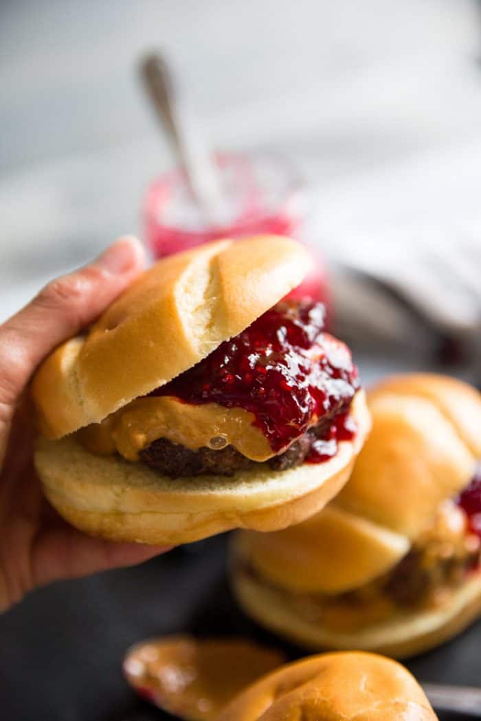 Peanut Butter and Jelly Burger Recipe