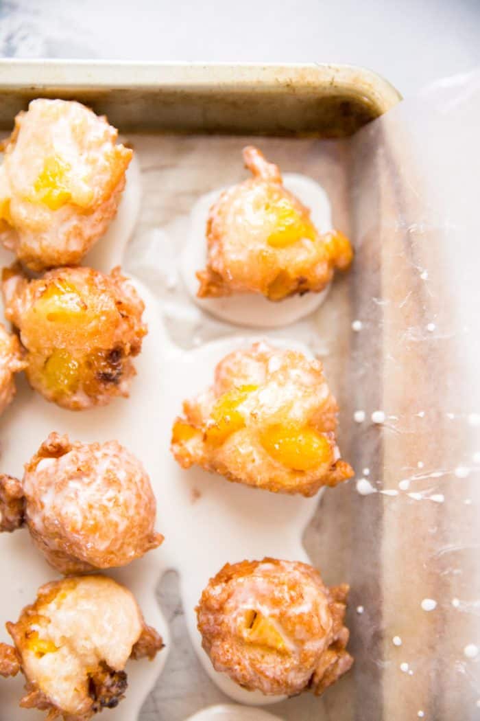 Peach Fritters