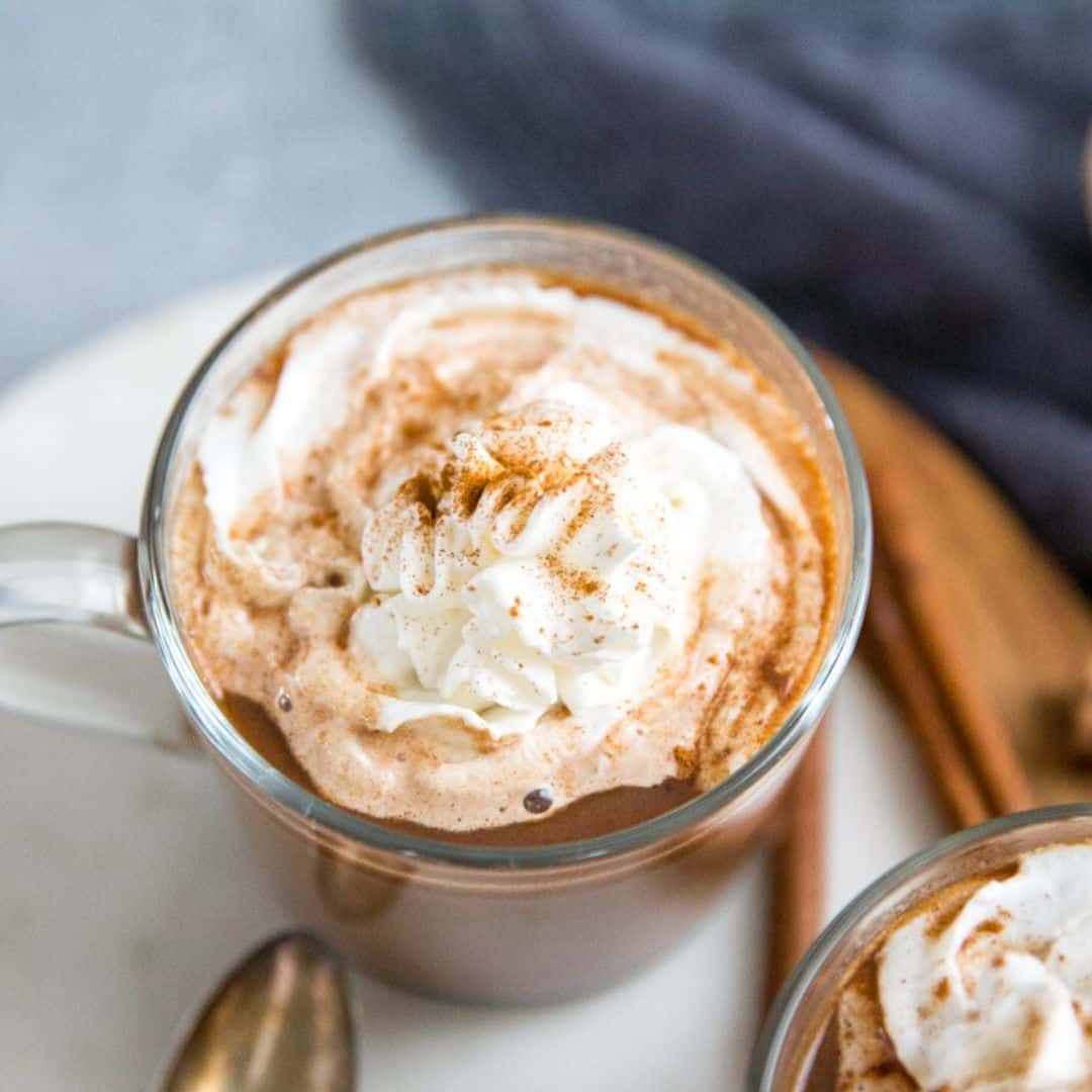 Slow Cooker Mocha Chai Tea Latte | LemonsforLulu.com