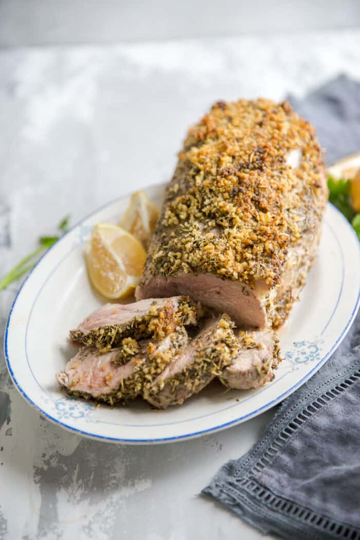 Herb Crusted Pork Roast