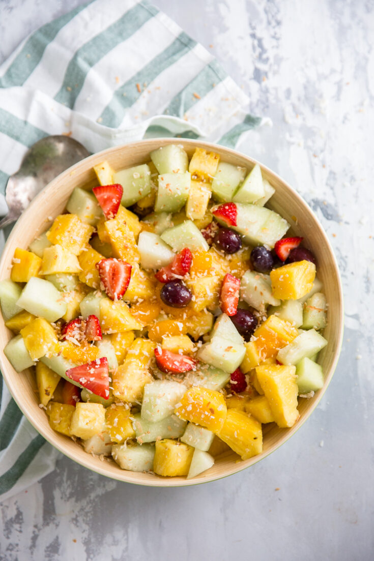 Pina Colada Fruit Salad Recipe