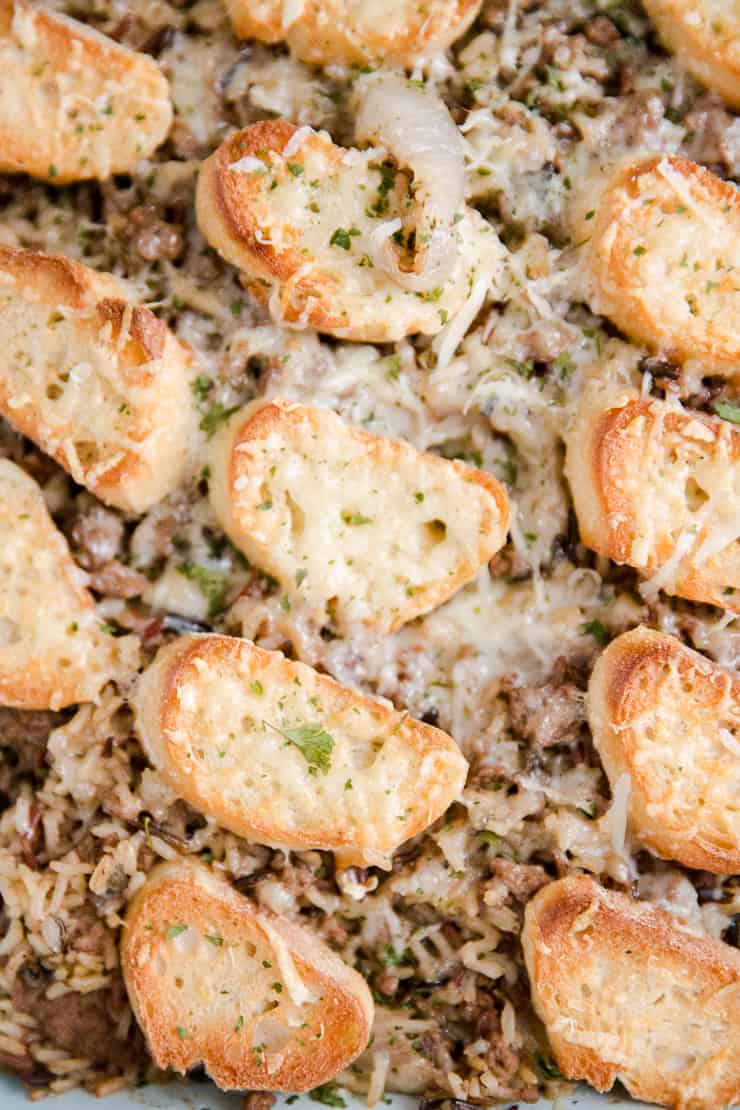 French Onion Ground Beef Casserole